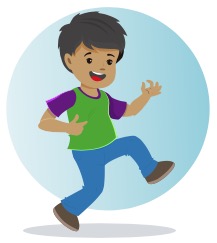 Figura 56. Simular con los dedos el uso de instrumentos musicales - b