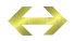 Flecha dorada bicéfala horizontal 69px x 38px.png