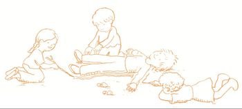 Niños trazan cuerpo.jpg