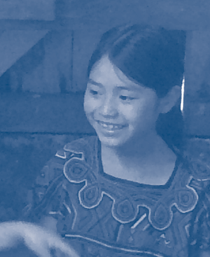 Niña indígena 2 - azul.png