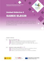 Sabes elegir - unidad didáctica