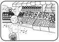 Niño combra fruta en mercado.jpg