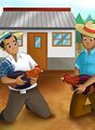Dos amigos y sus gallos-pequeña.jpg