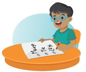 Figura 20. Niño escribe representando algunos sonidos mediante letras.jpg