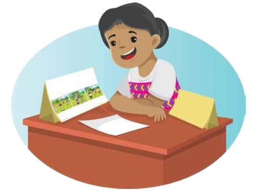 Figura 40. Uso de historietas para evaluar el dominio oral de uno o más idiomas