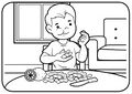 Niño come maní con limón.jpg