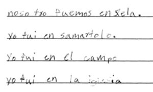 Nosotros fuemos en Xela