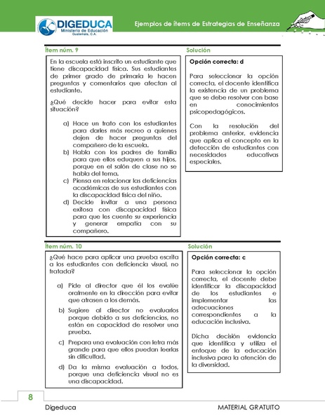 Archivo:Ejemplos items Estrategias de Enseñanza - docentes.pdf