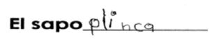 El sapo plinca