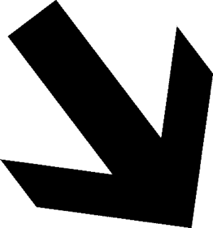 Flecha diagonal derecha abajo transparente.png