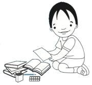 Niño con libros y crayones.png