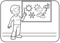 Niño presenta sol lluvia y nieve