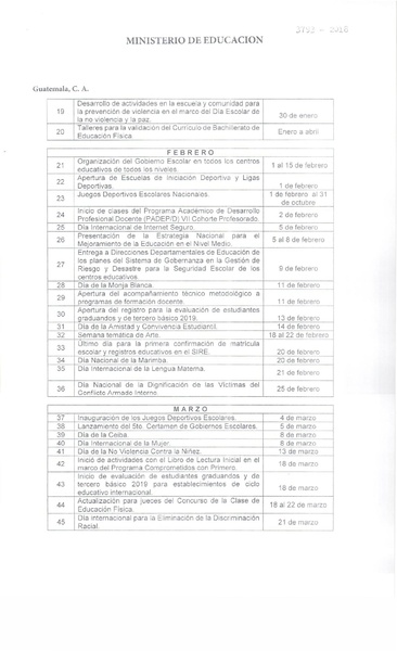 Archivo:Acuerdo Ministerial 3793-2018 - calendario escolar 2019.pdf