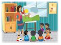 Maestra muestra lobo a estudiantes.jpg